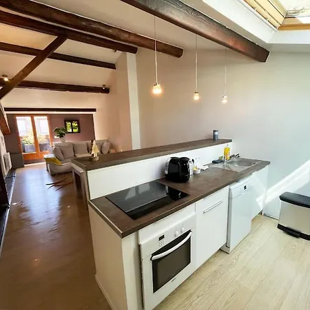 Spacieux 5 Pers Centre+terrasse アパート *
